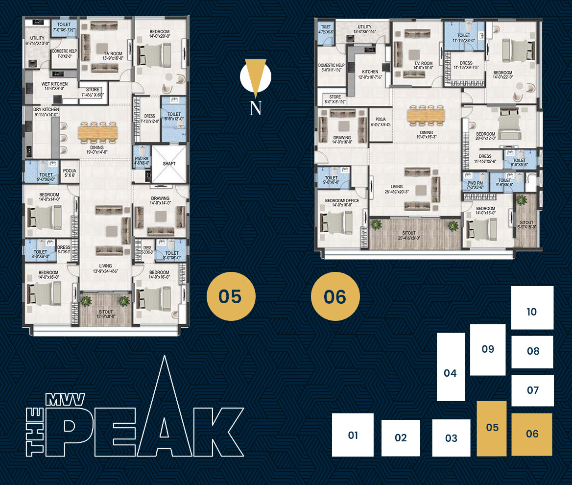 Floor Plan | MVV The Peak
