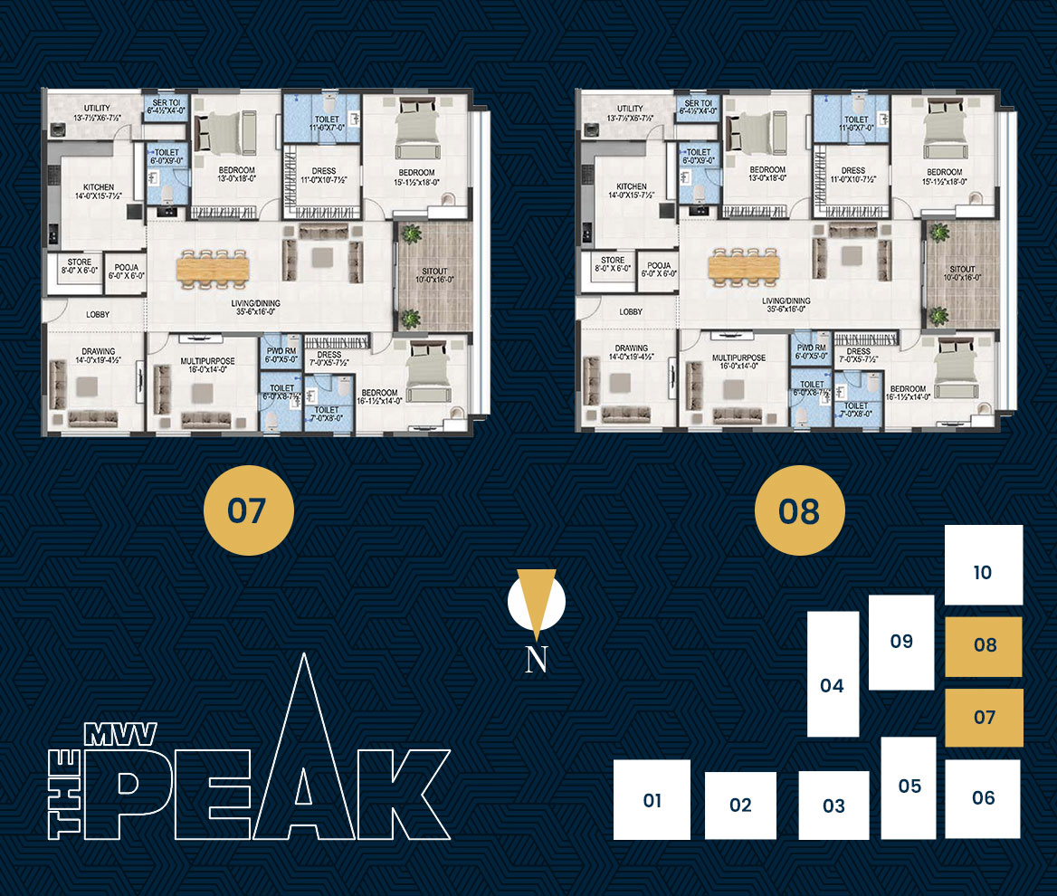 Floor Plan | MVV The Peak